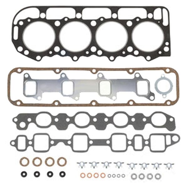 Aftermarket New Upper Gasket Set Kit Fits Ford New Holland Tractor 5600 5700 3A4 HGS233 - main